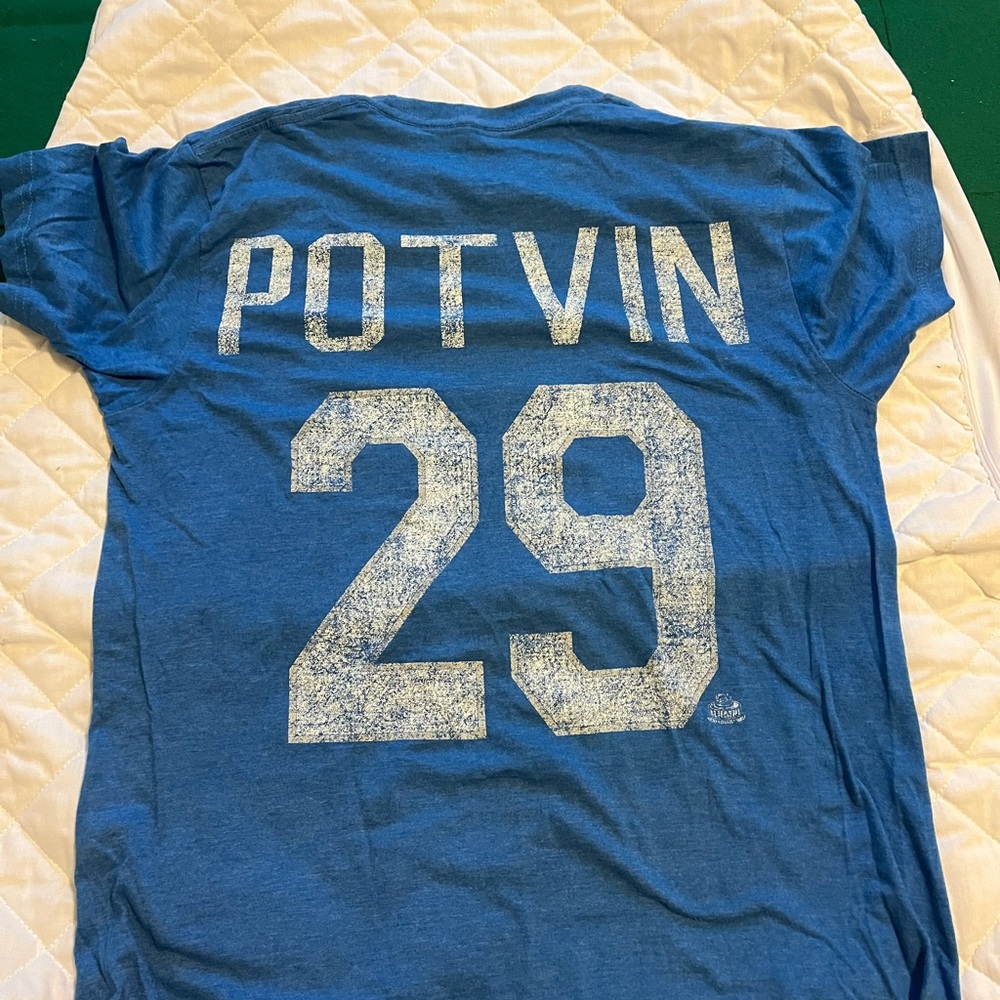 Toronto Maple Leafs Felix Potvin Men’s nhl retro hockey shirt medium